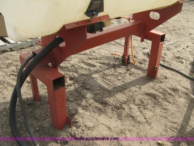 image for item H9417 (2) 200 gallon poly saddles tanks
