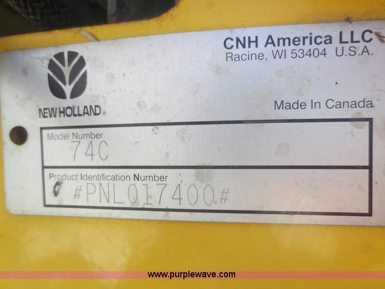 image for item I2186 New Holland 74C flex head