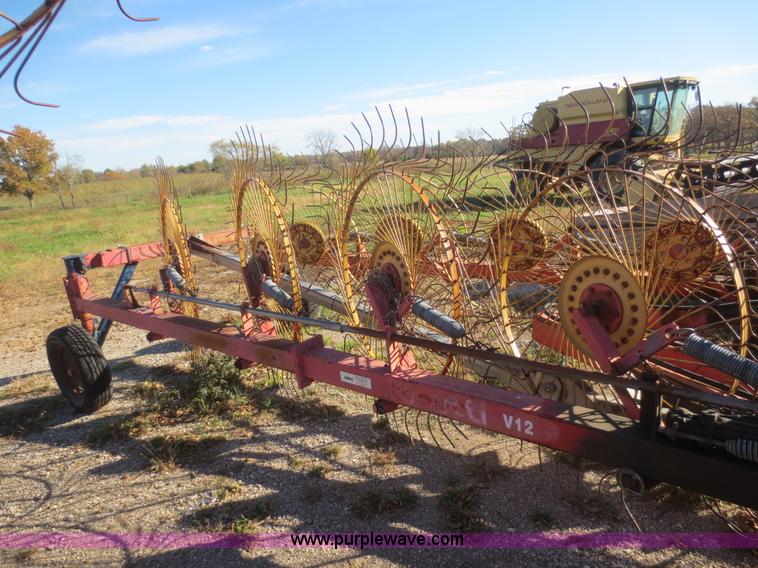 image for item I2188 Tonutti V12 hay rake