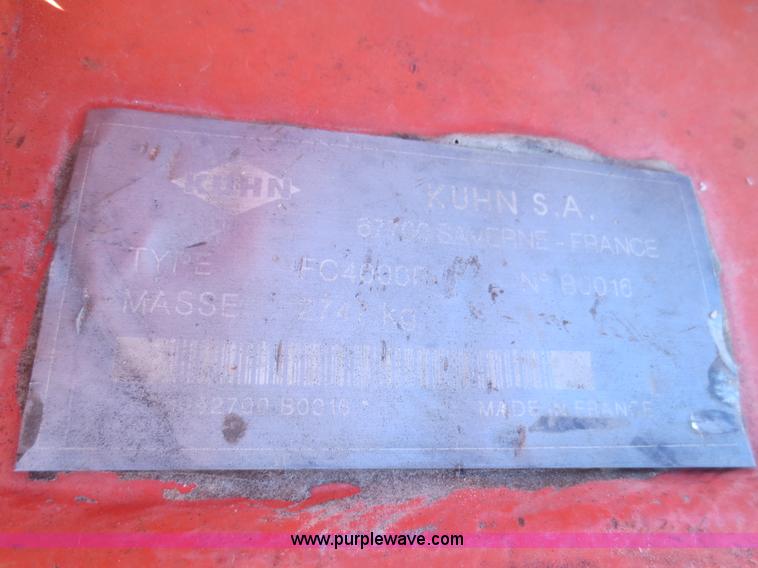 image for item I2189 Kuhn FC4000RG mower conditioner