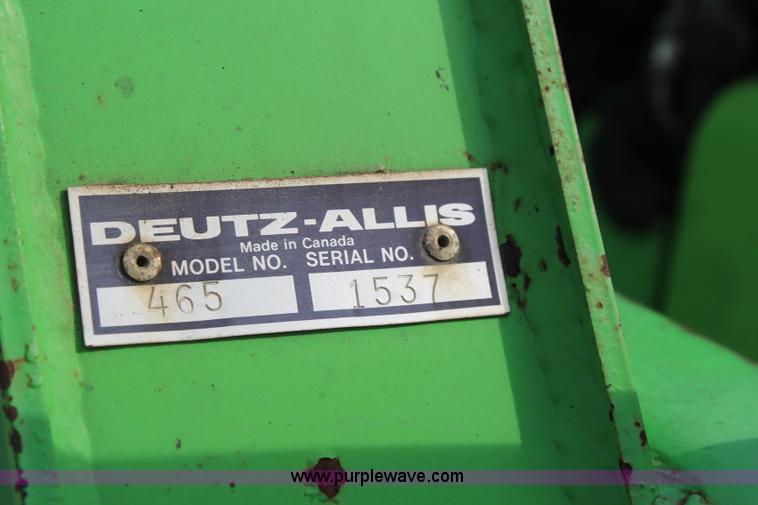 image for item I5901 Deutz Allis 6265 tractor