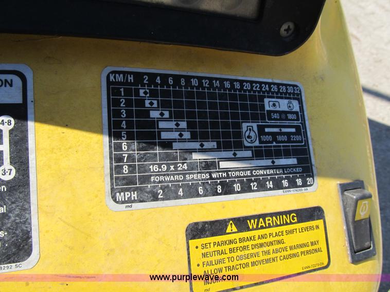 image for item Z9090 2000 New Holland 345D tractor