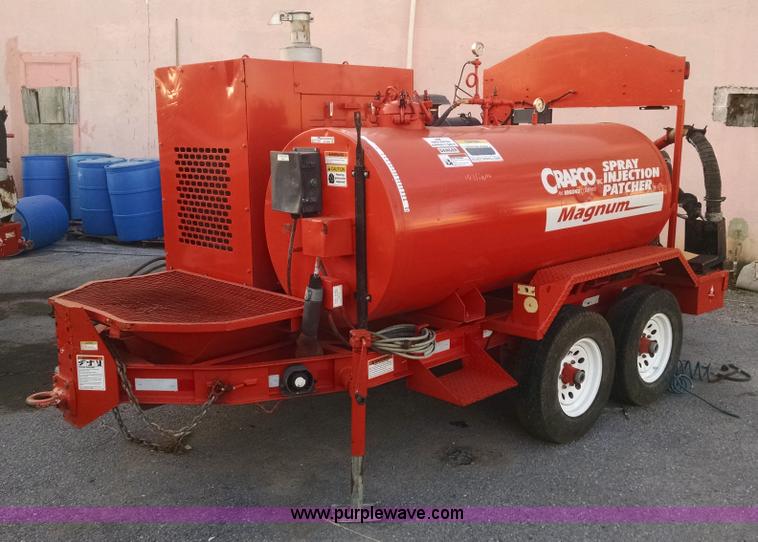 image for item AY9486 2008 Crafco Magnum spray injection patcher