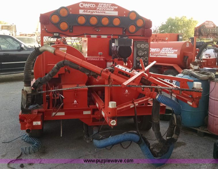 image for item AY9486 2008 Crafco Magnum spray injection patcher