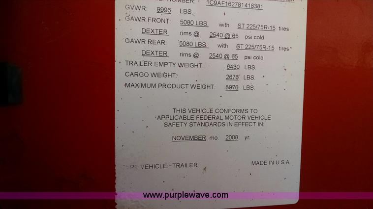 image for item AY9486 2008 Crafco Magnum spray injection patcher