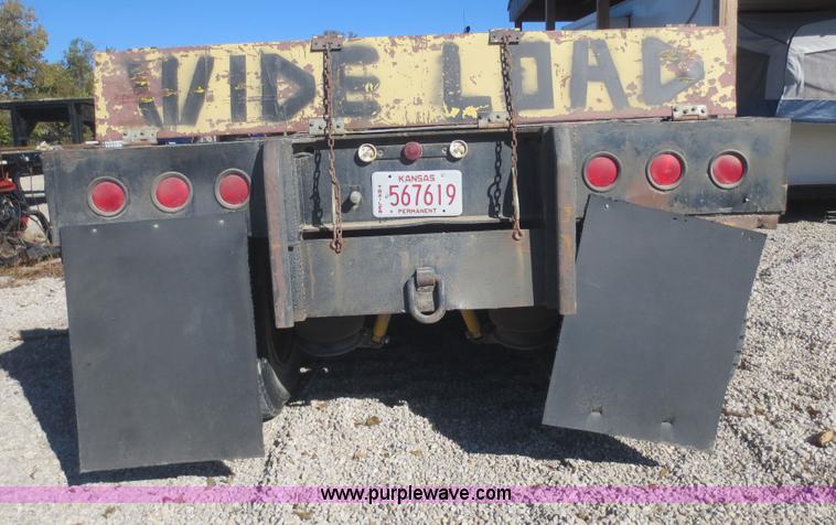 image for item D2193 1976 Brut lowboy trailer