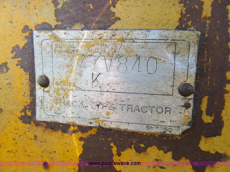 image for item E4993 1974 Caterpillar D8K dozer