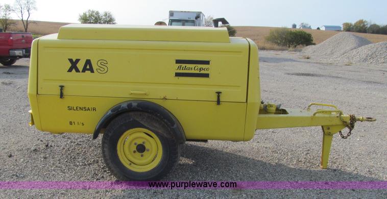image for item E4996 Atlas Copco XAS80 air compressor