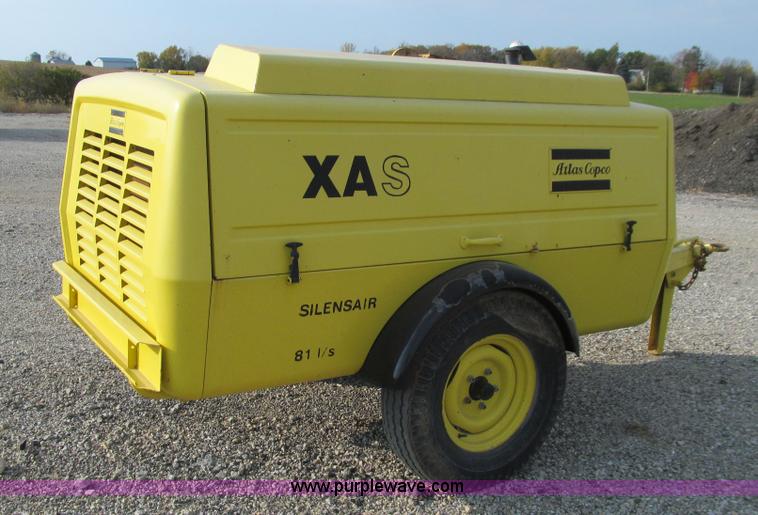 image for item E4996 Atlas Copco XAS80 air compressor