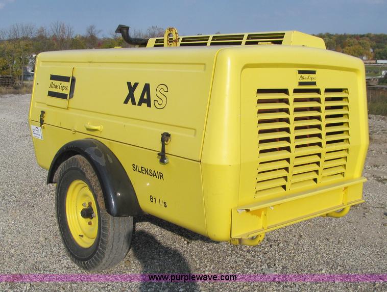 image for item E4996 Atlas Copco XAS80 air compressor