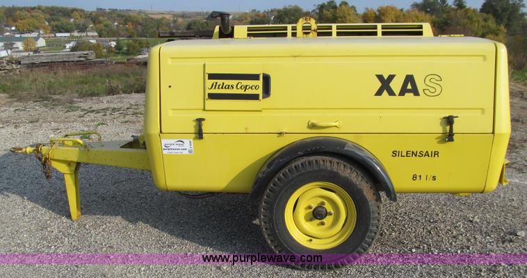 image for item E4996 Atlas Copco XAS80 air compressor