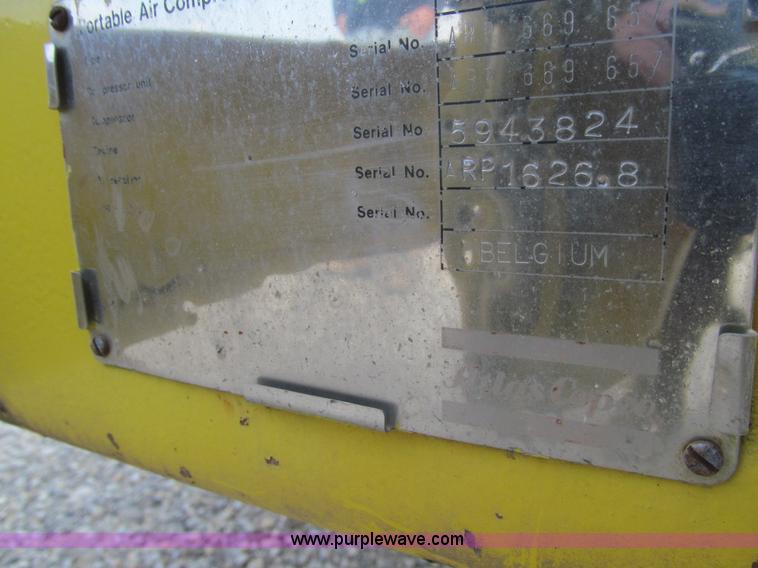 image for item E4996 Atlas Copco XAS80 air compressor