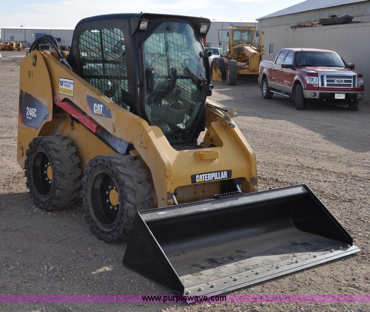 image for item F2099 2013 Caterpillar 246C skid steer