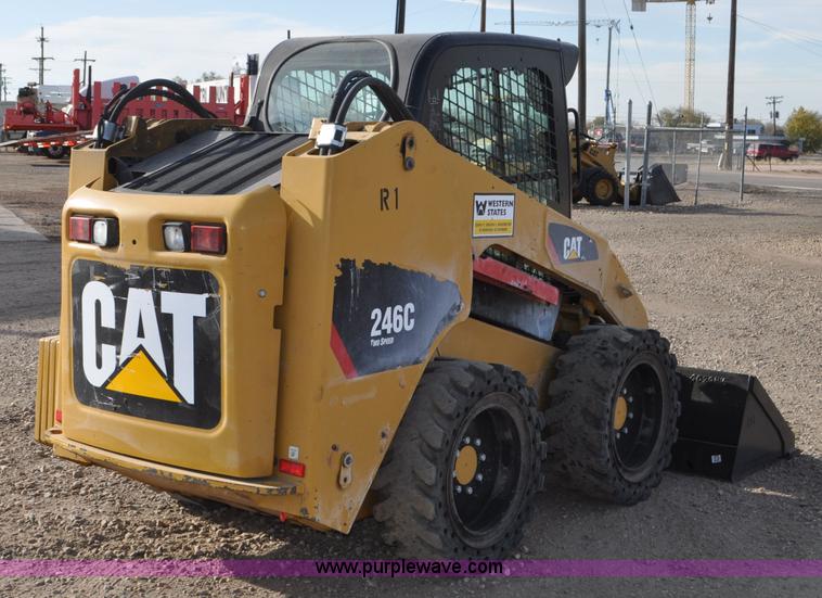 image for item F2099 2013 Caterpillar 246C skid steer
