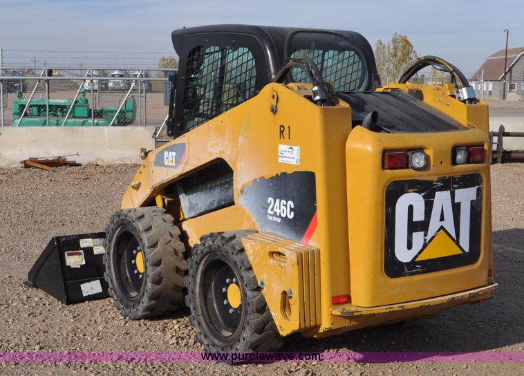 image for item F2099 2013 Caterpillar 246C skid steer