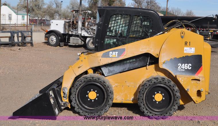 image for item F2099 2013 Caterpillar 246C skid steer