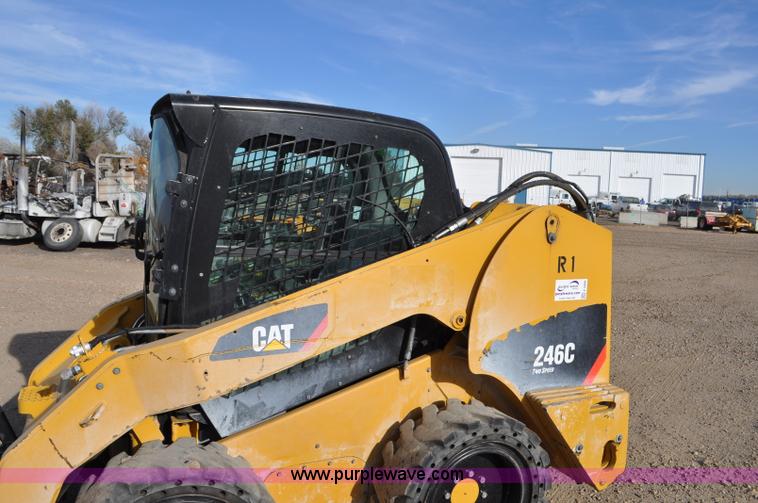 image for item F2099 2013 Caterpillar 246C skid steer