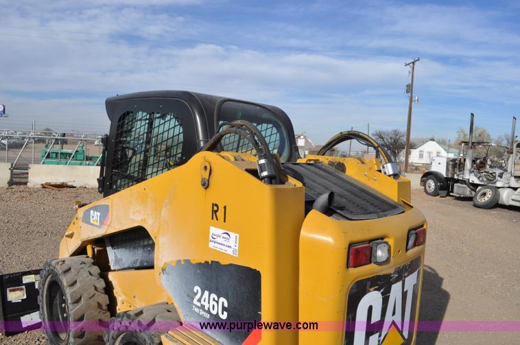 image for item F2099 2013 Caterpillar 246C skid steer