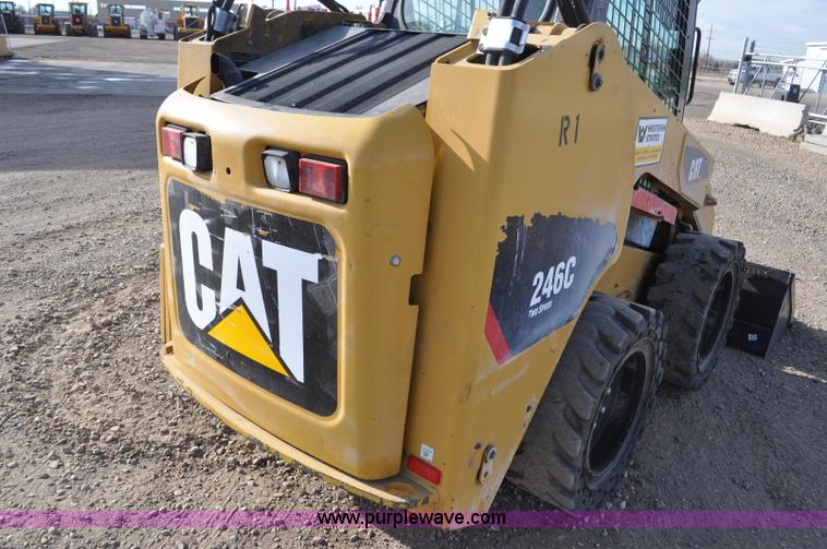 image for item F2099 2013 Caterpillar 246C skid steer