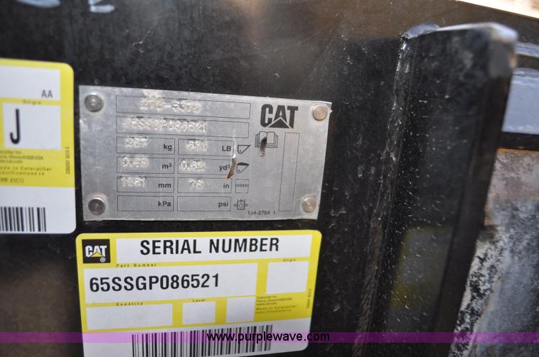 image for item F2099 2013 Caterpillar 246C skid steer