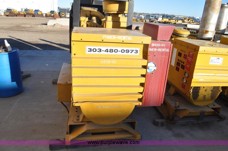 image for item F2109 Caterpillar SR4 generator