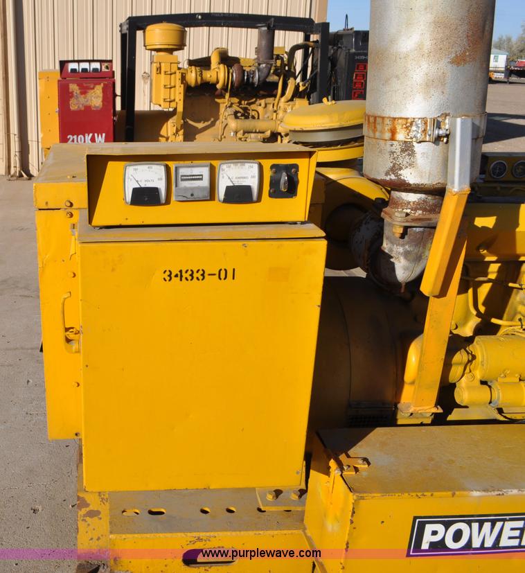 image for item F2110 Caterpillar generator