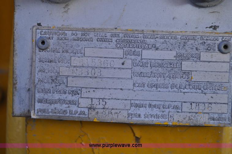 image for item F2110 Caterpillar generator