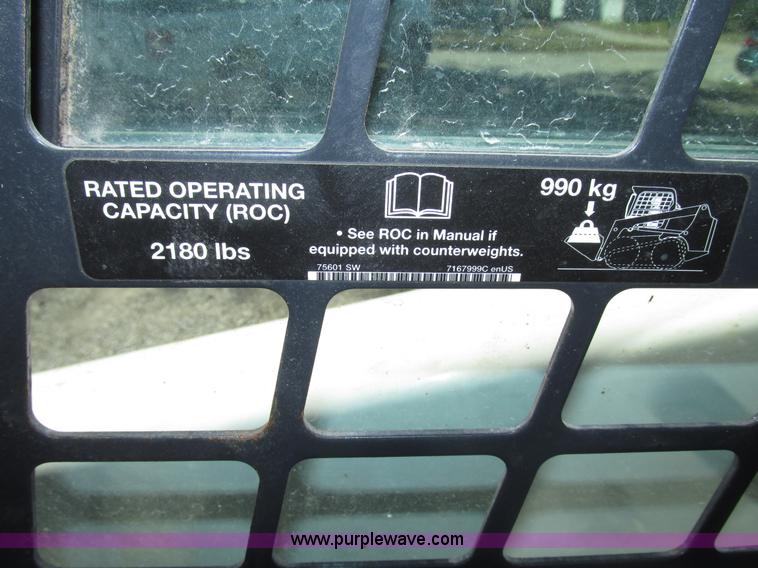 image for item G9915 2010 Bobcat S630 skid steer