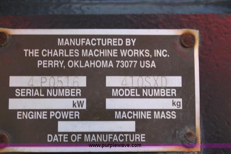 image for item H8817 1997 Ditch Witch 410SX vibratory plow