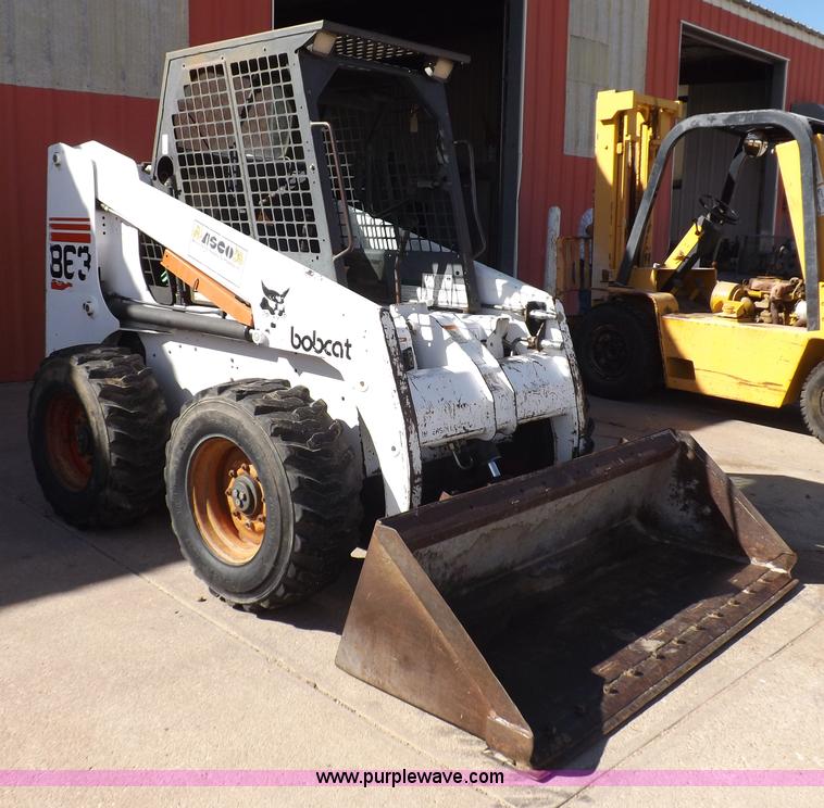 image for item H9035 1998 Bobcat 863 skid steer