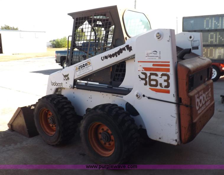 image for item H9035 1998 Bobcat 863 skid steer