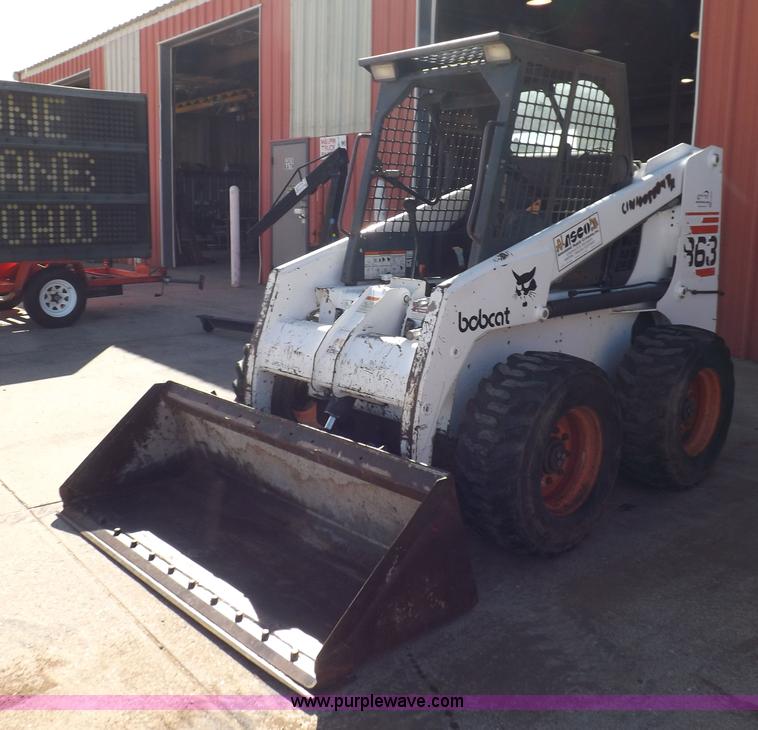 image for item H9035 1998 Bobcat 863 skid steer