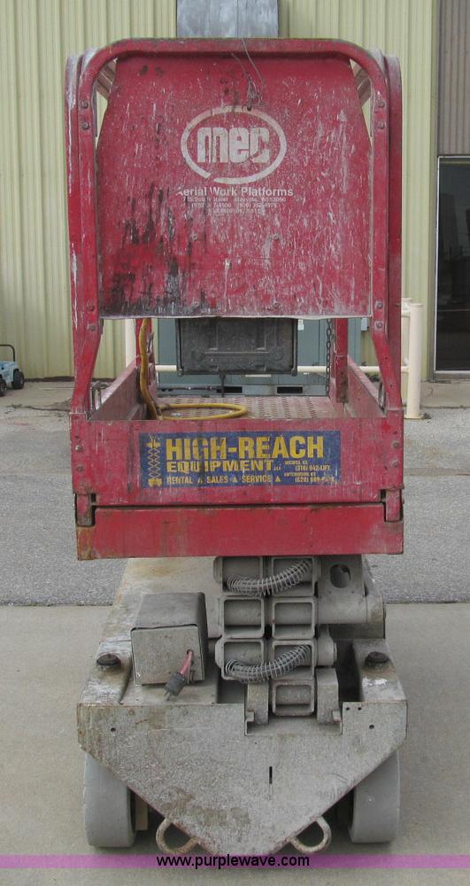 image for item H9464 Mec 1932ES electric scissor lift