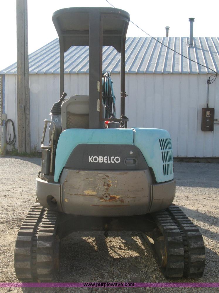 image for item H9478 2000 Kobelco 35SR compact excavator
