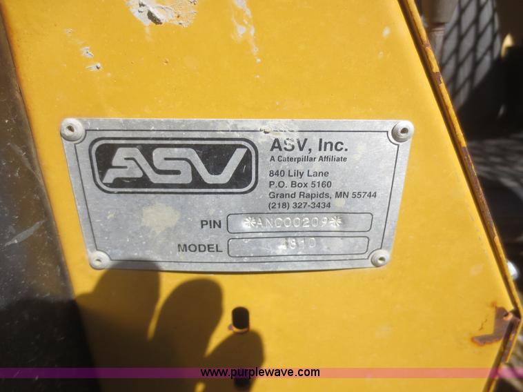 image for item I2202 ASV 4810 skid steer