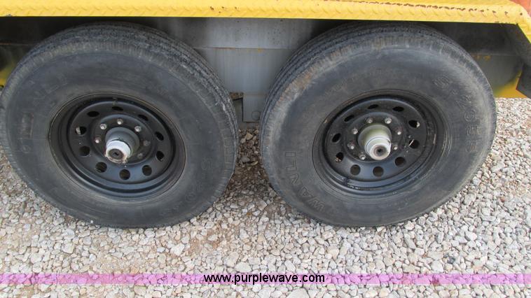 image for item I3201 Mclaughlin MCL-T/500G water vacuum mounted on a trailer