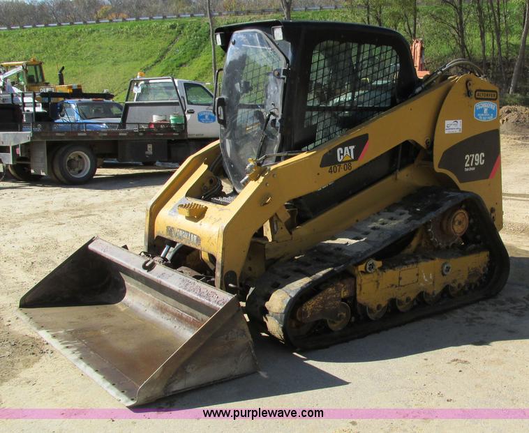 image for item I4122 2008 Caterpillar 279C skid steer