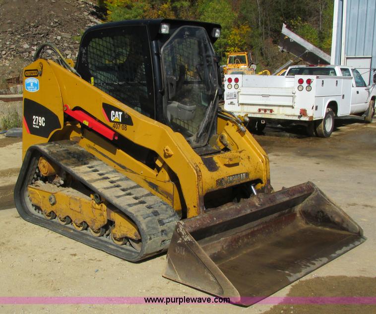 image for item I4122 2008 Caterpillar 279C skid steer