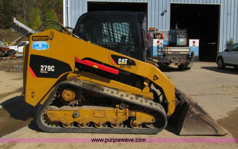 image for item I4122 2008 Caterpillar 279C skid steer