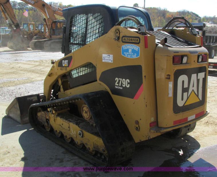image for item I4122 2008 Caterpillar 279C skid steer