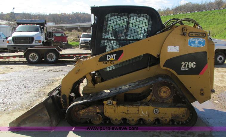 image for item I4122 2008 Caterpillar 279C skid steer
