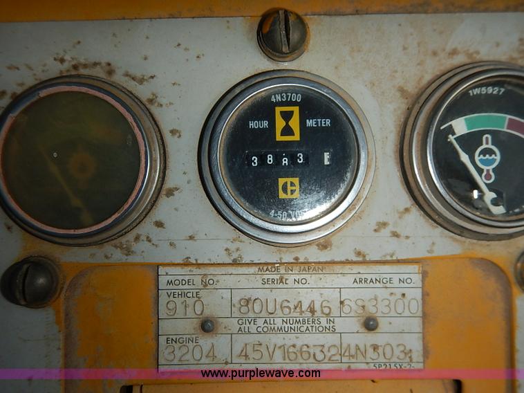 image for item I5350 1978 Caterpillar 910 wheel loader