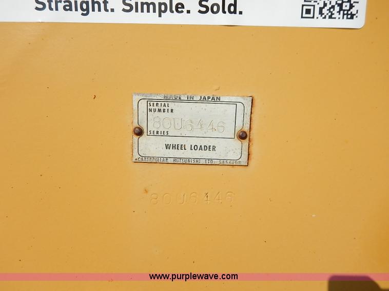 image for item I5350 1978 Caterpillar 910 wheel loader