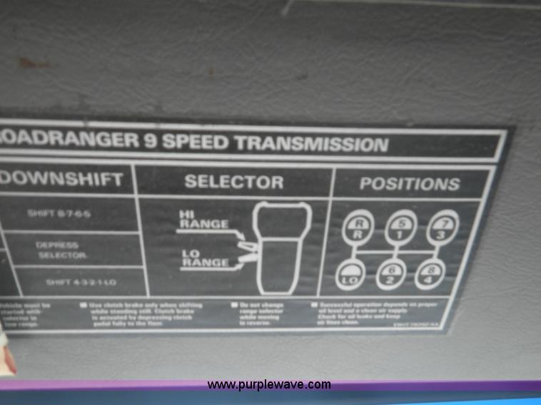 image for item I5903 2000 Sterling dump truck