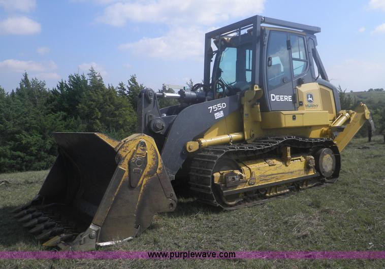 image for item I5926 2007 John Deere 755D track loader