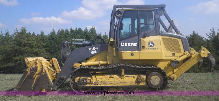 image for item I5926 2007 John Deere 755D track loader