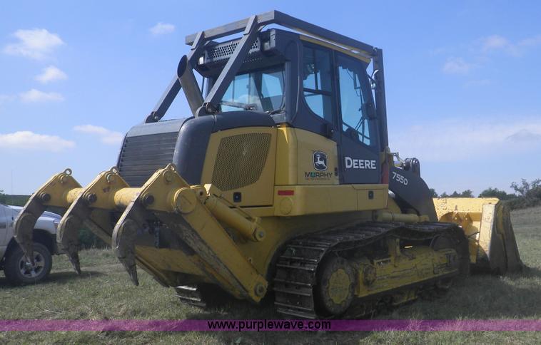 image for item I5926 2007 John Deere 755D track loader