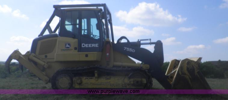 image for item I5926 2007 John Deere 755D track loader