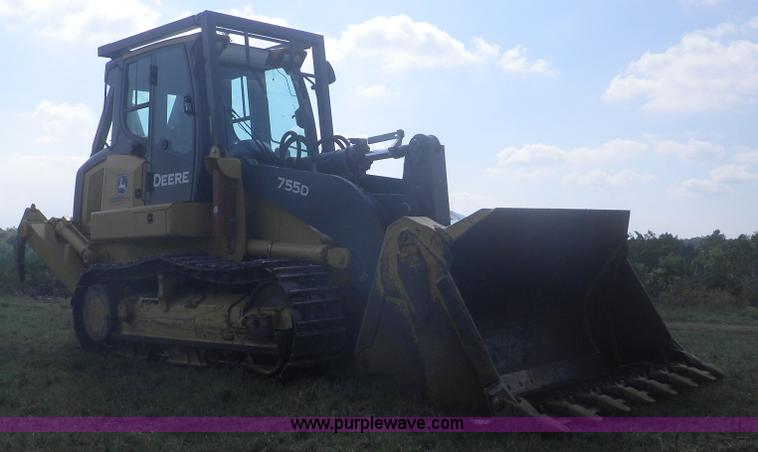 image for item I5926 2007 John Deere 755D track loader