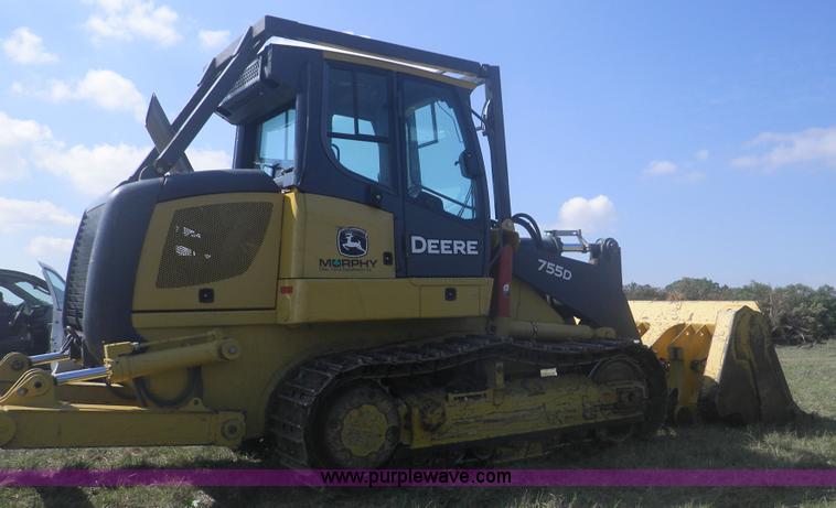 image for item I5926 2007 John Deere 755D track loader